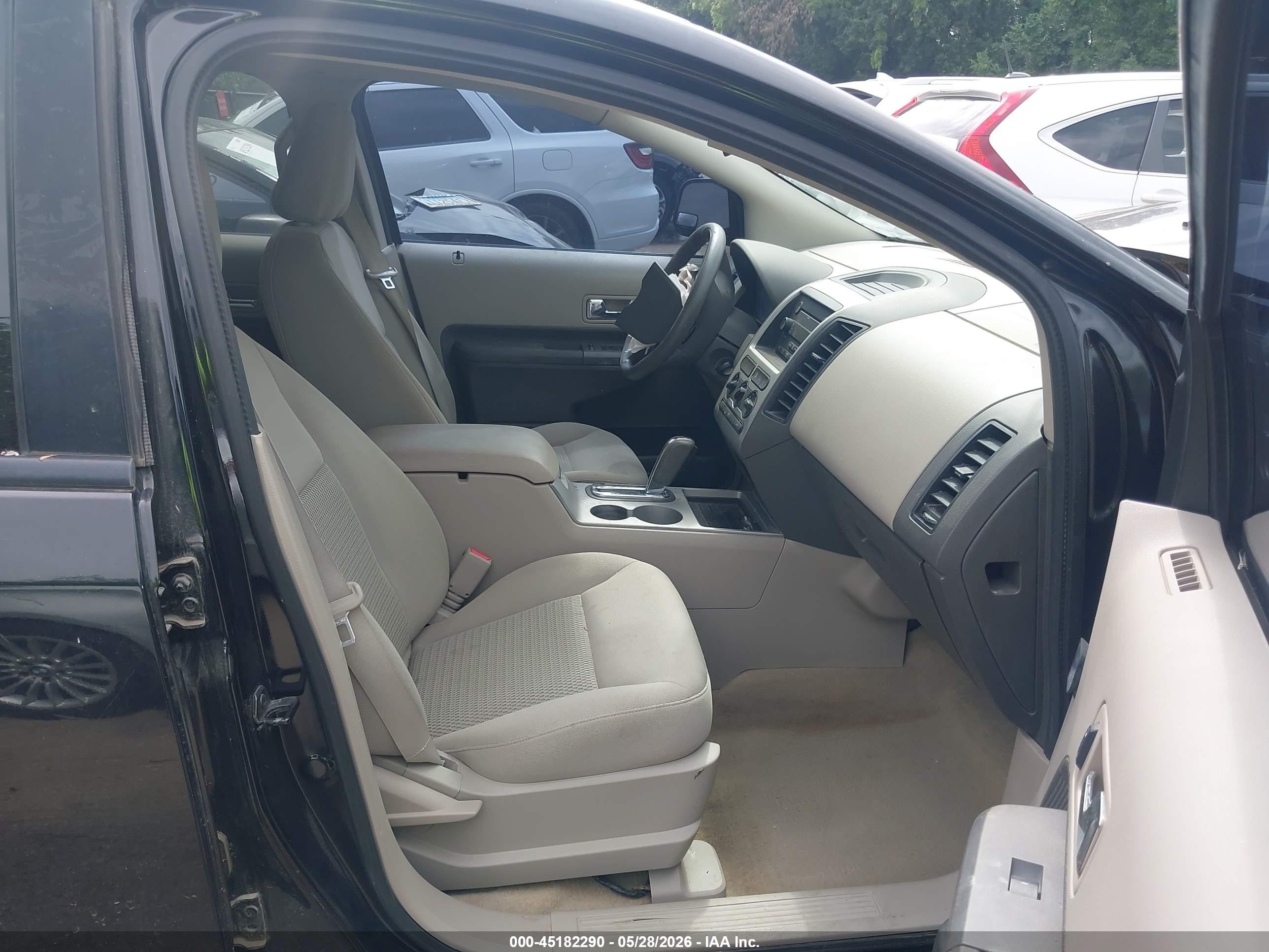 2007 Ford Edge Se Черный vin: 2FMDK36C67BB55316