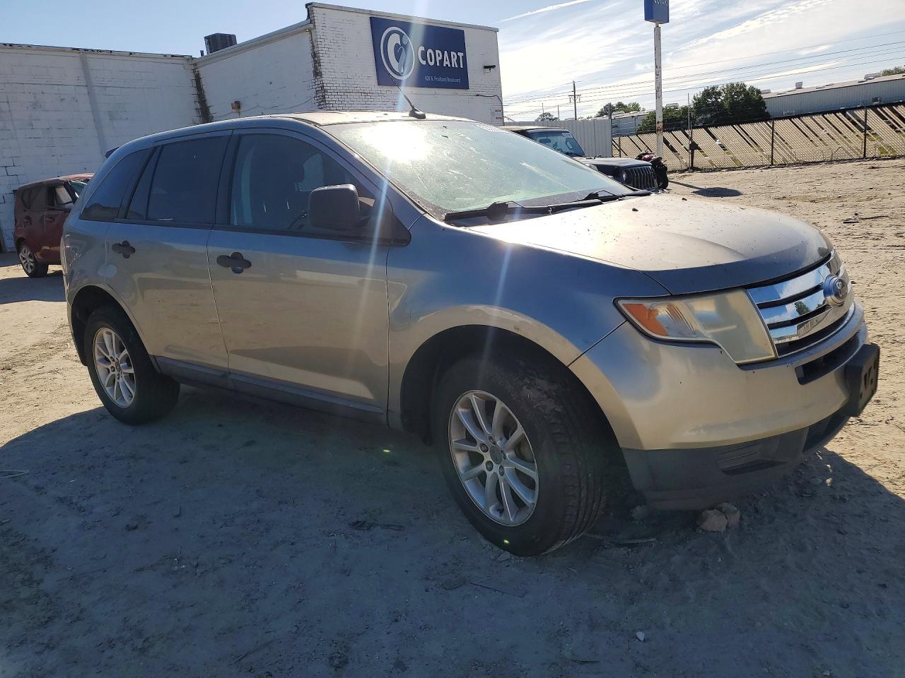 2008 Ford Edge Se Gray vin: 2FMDK36C68BB01936
