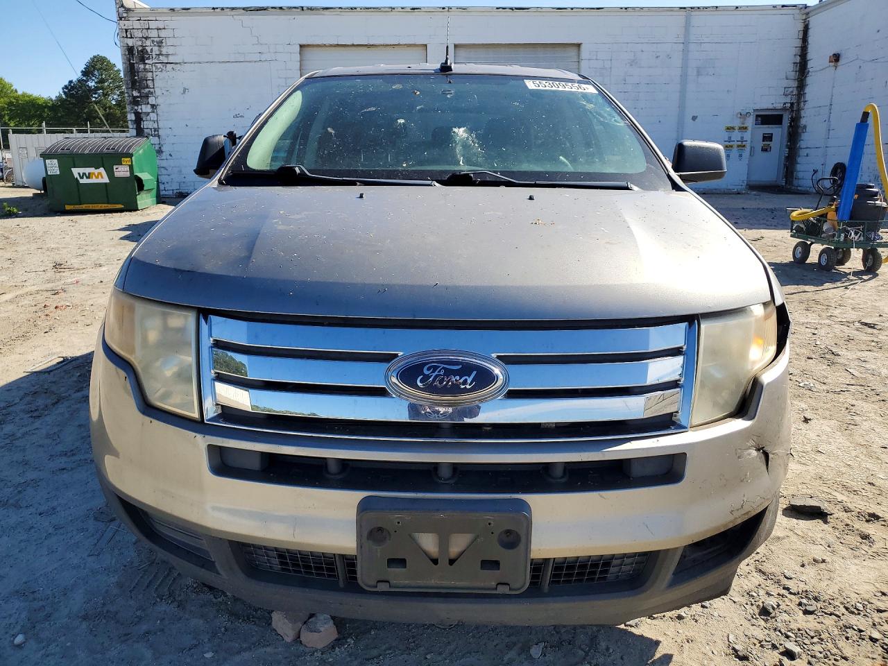 2008 Ford Edge Se Gray vin: 2FMDK36C68BB01936