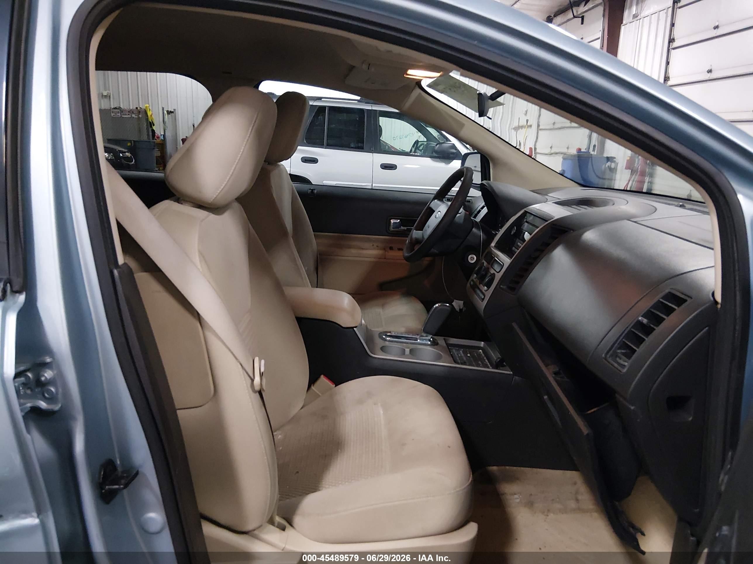 2008 Ford Edge Se Light Blue vin: 2FMDK36C68BB41322