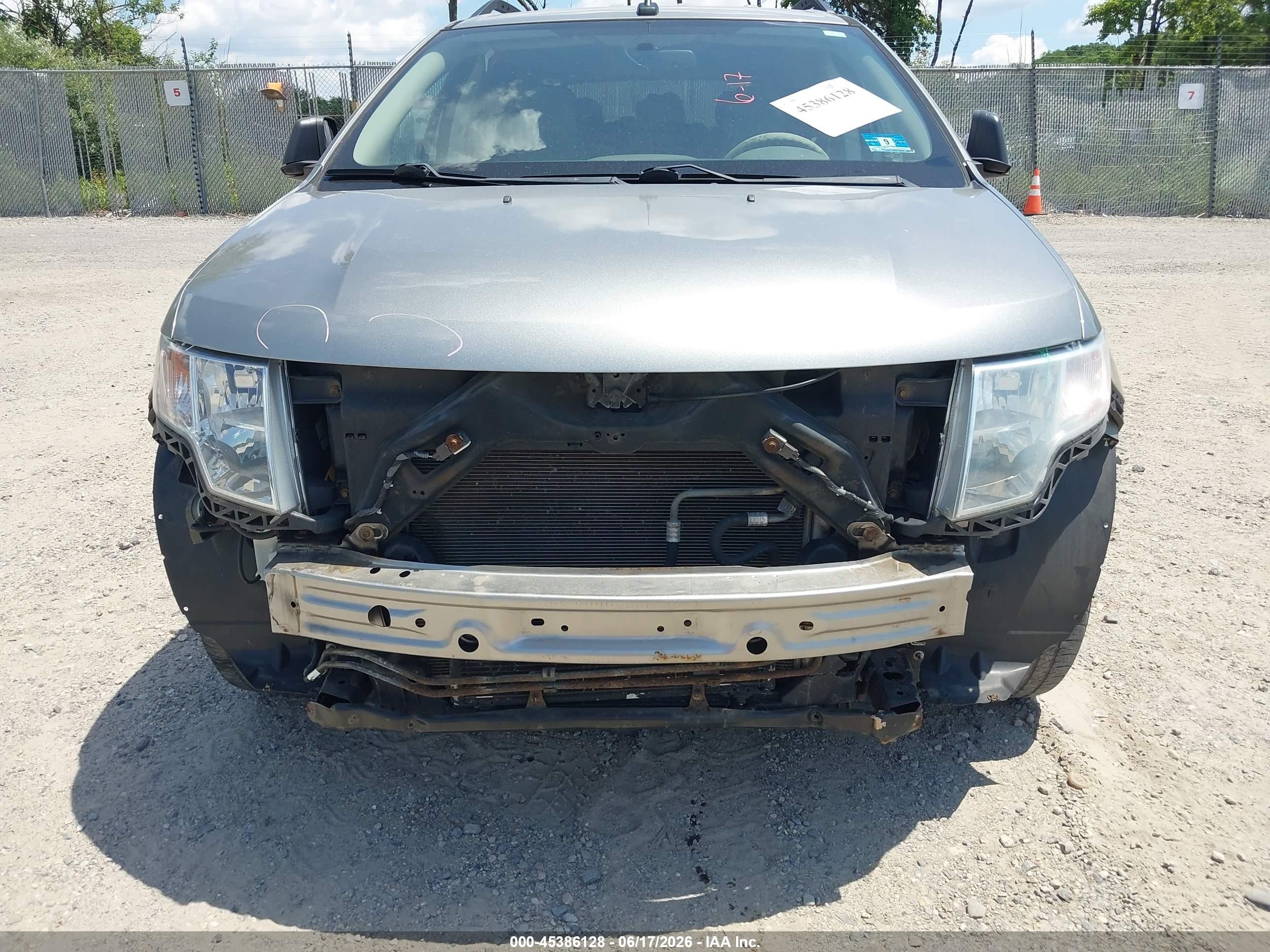 2008 Ford Edge Se Серый vin: 2FMDK36C68BB46875