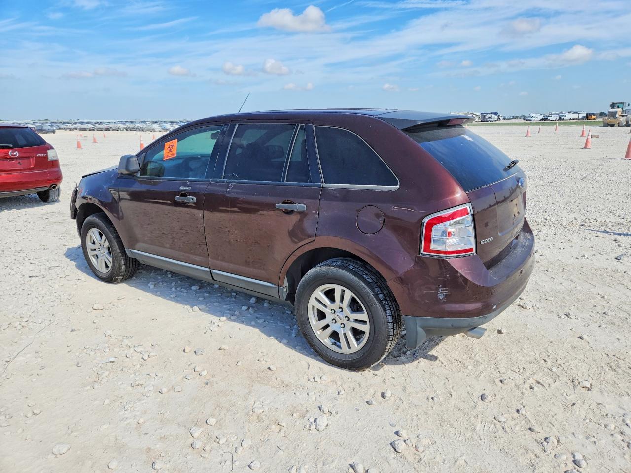 2009 Ford Edge Se Maroon vin: 2FMDK36C69BA47801
