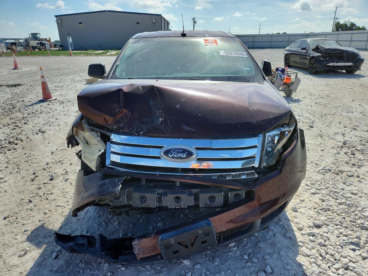 2009 Ford Edge Se Maroon vin: 2FMDK36C69BA47801