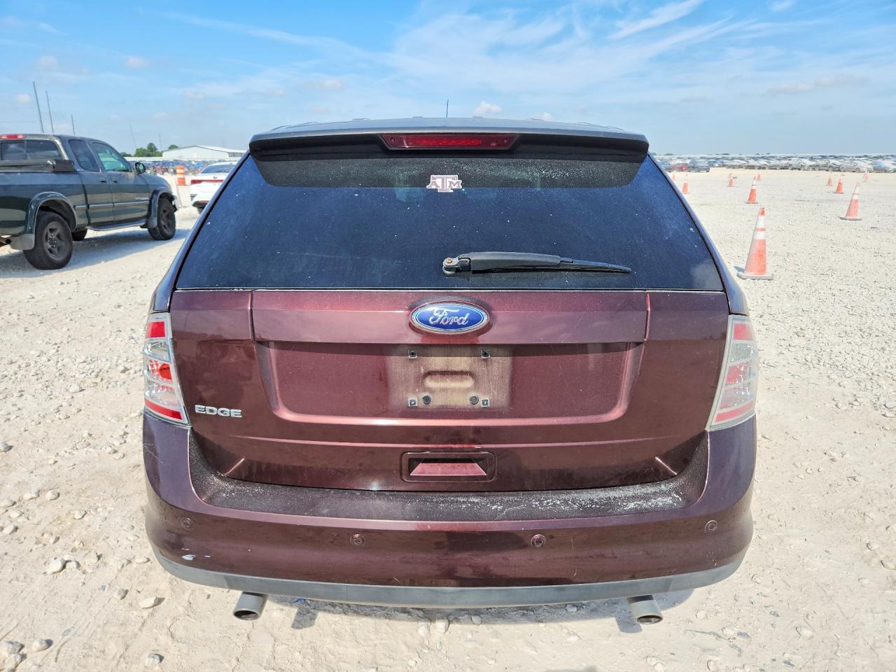 2009 Ford Edge Se Maroon vin: 2FMDK36C69BA47801