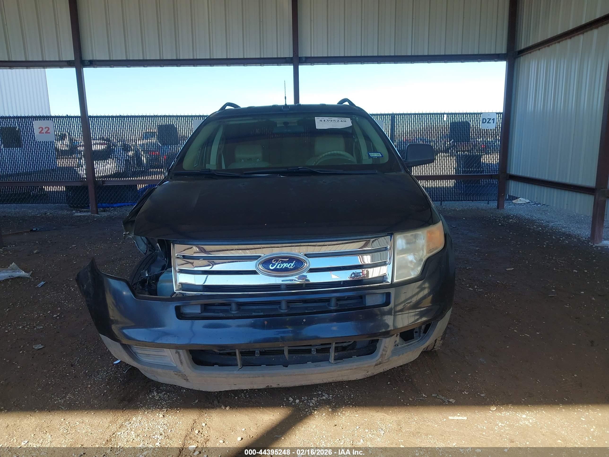 2008 Ford Edge Se Black vin: 2FMDK36C78BA43481