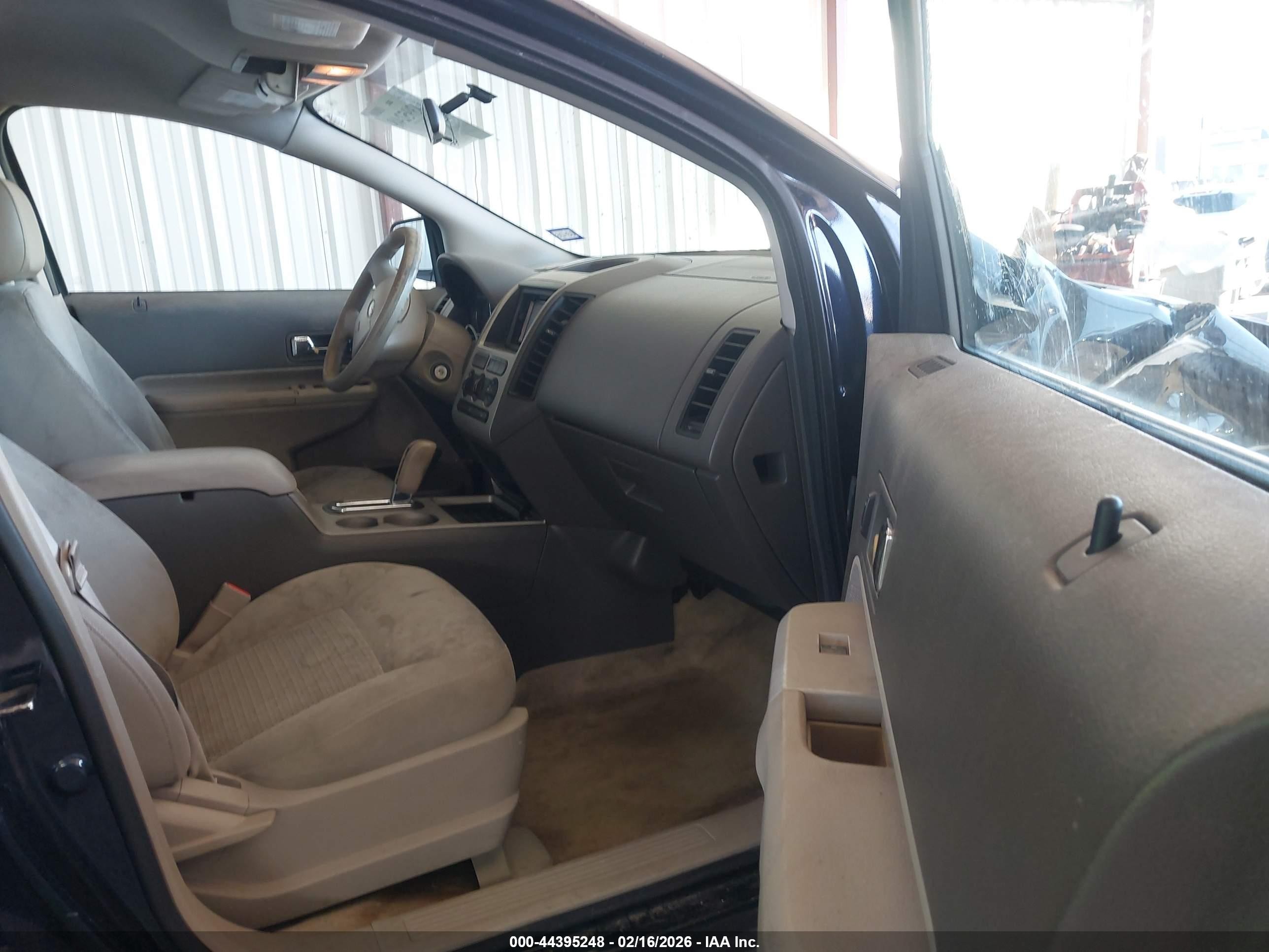 2008 Ford Edge Se Black vin: 2FMDK36C78BA43481