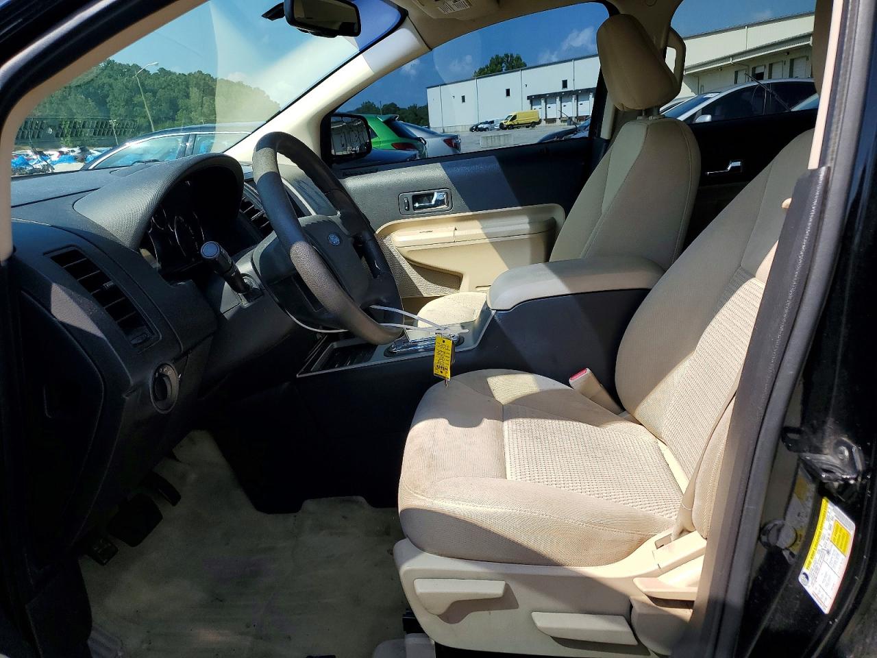 2008 Ford Edge Black vin: 2FMDK36C88BA61715