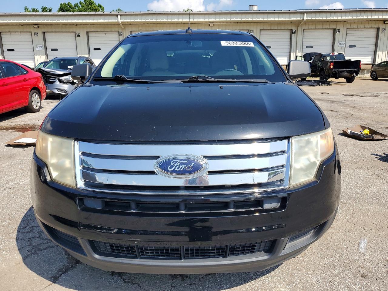 2008 Ford Edge Black vin: 2FMDK36C88BA61715
