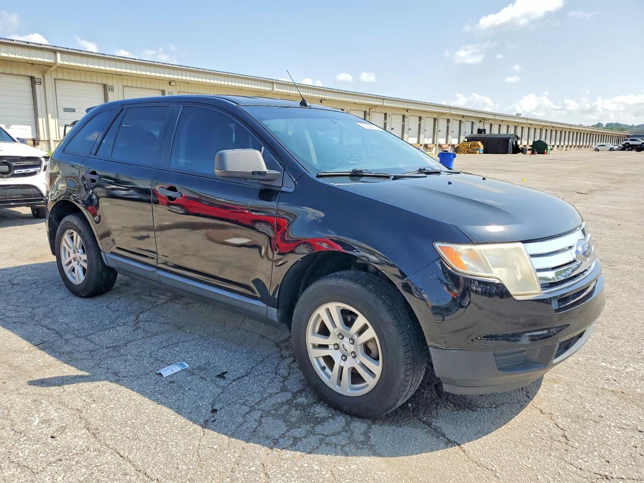 2008 Ford Edge Black vin: 2FMDK36C88BA61715