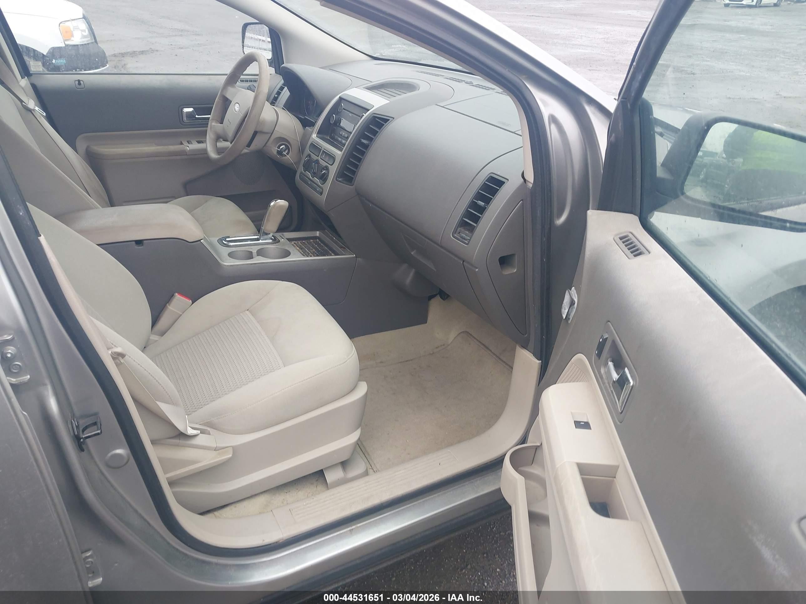 2008 Ford Edge Se Gray vin: 2FMDK36C88BA65991