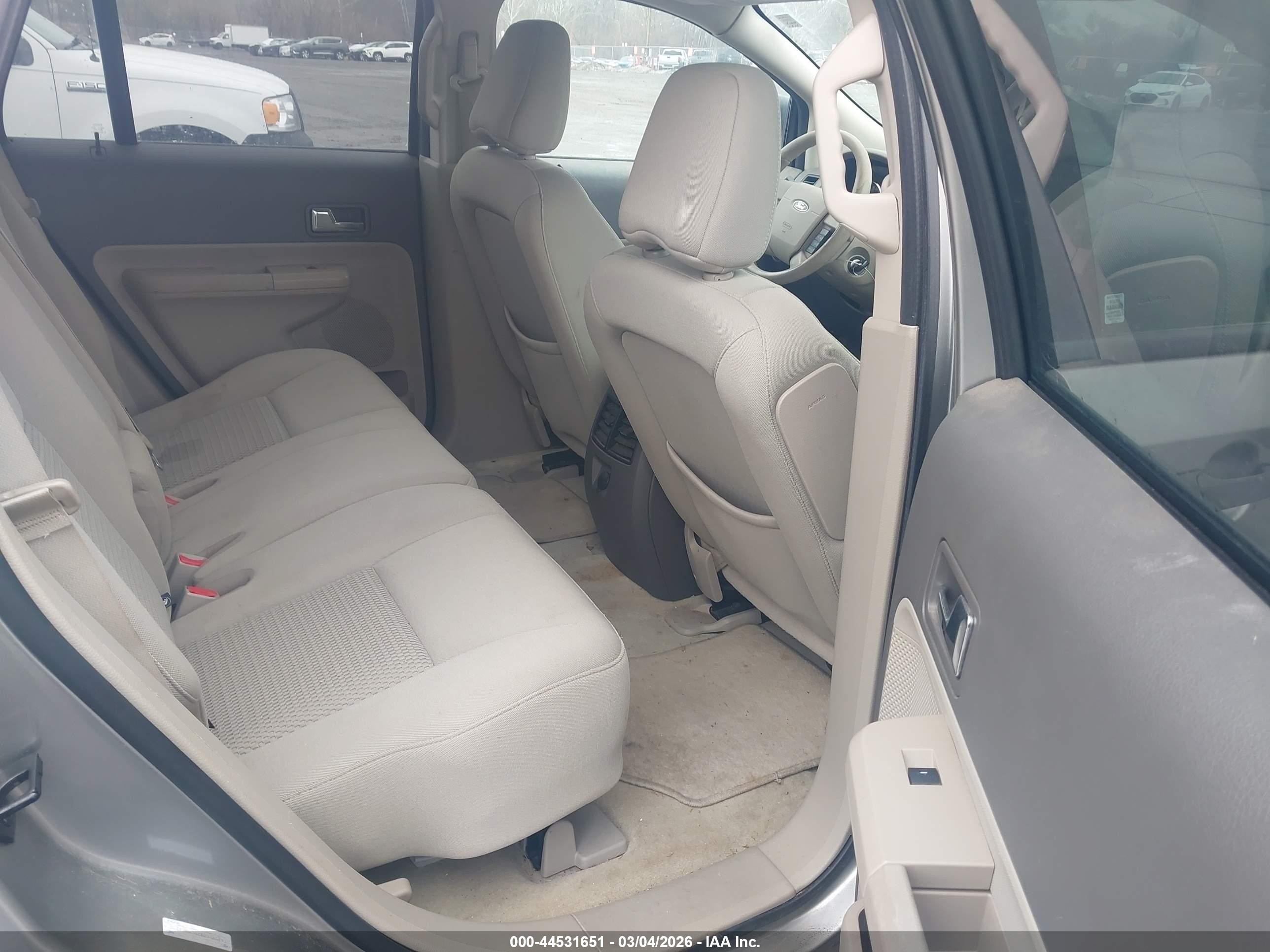 2008 Ford Edge Se Gray vin: 2FMDK36C88BA65991
