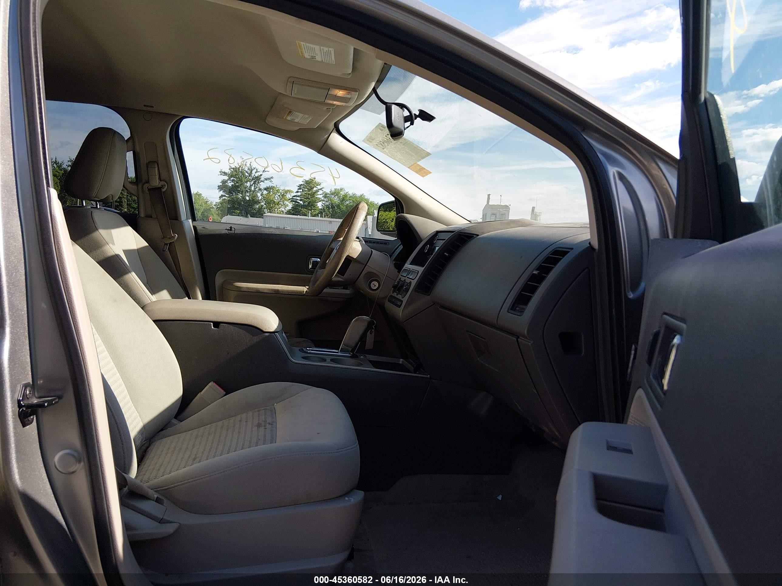 2008 Ford Edge Se Gray vin: 2FMDK36C98BA54269