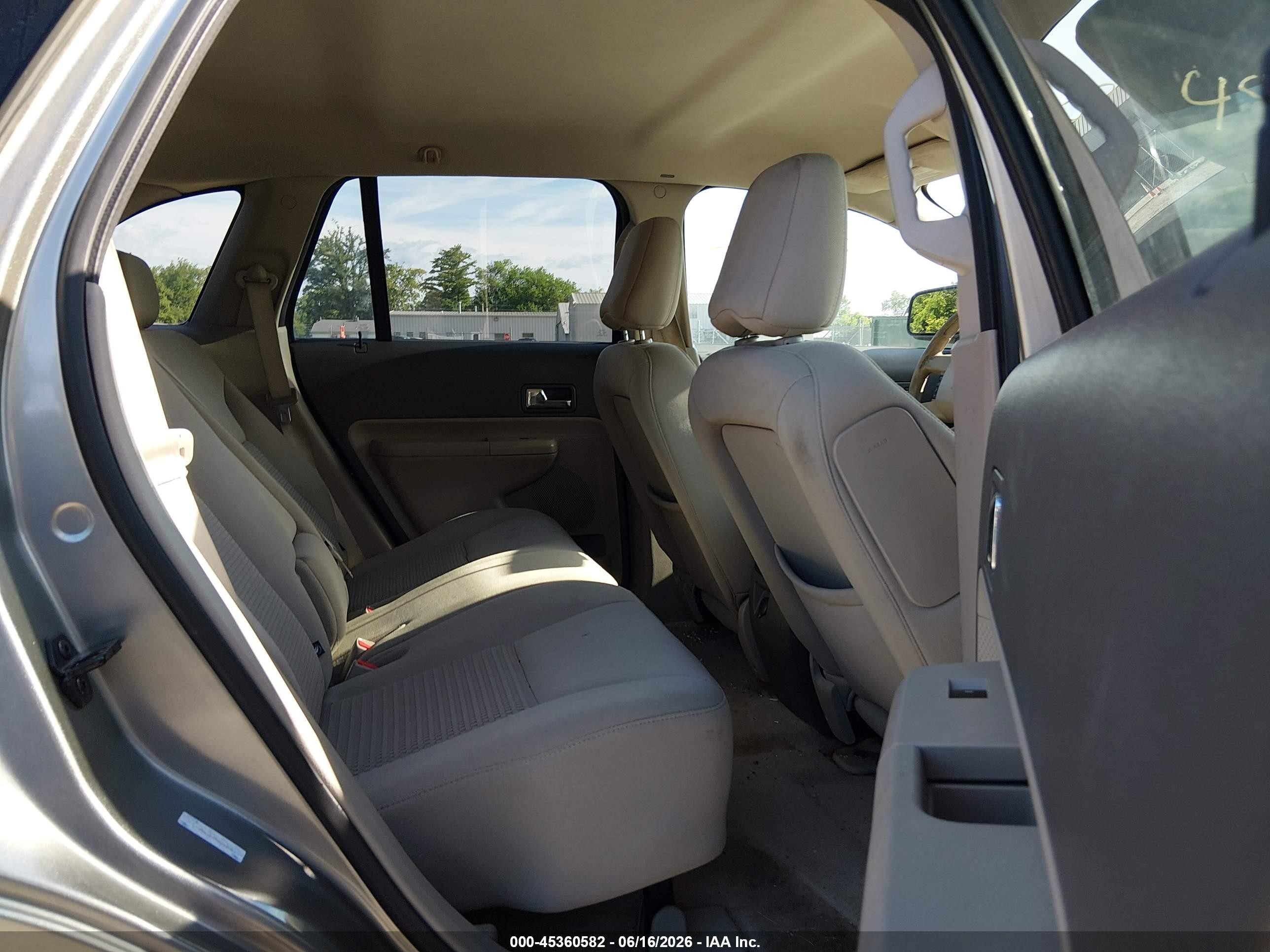 2008 Ford Edge Se Gray vin: 2FMDK36C98BA54269