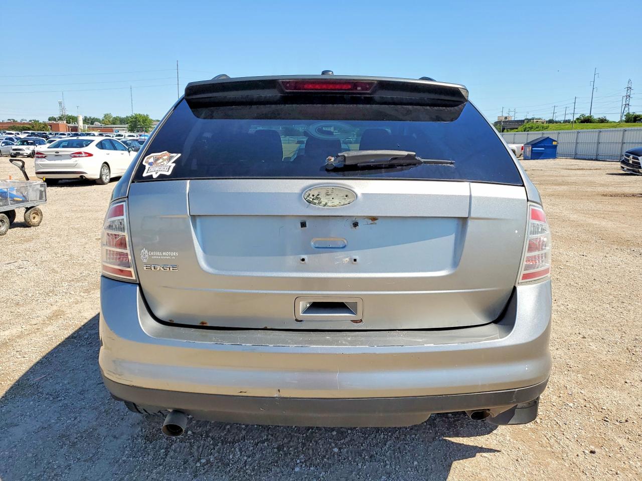 2008 Ford Edge Se Gray vin: 2FMDK36C98BA74909