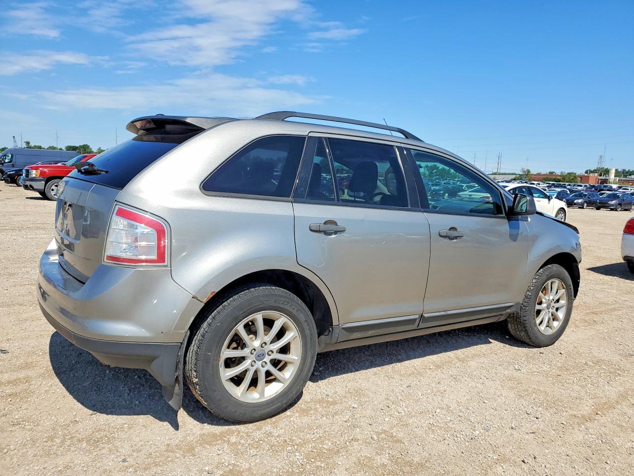 2008 Ford Edge Se Gray vin: 2FMDK36C98BA74909