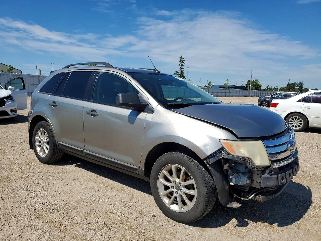 2008 Ford Edge Se Gray vin: 2FMDK36C98BA74909