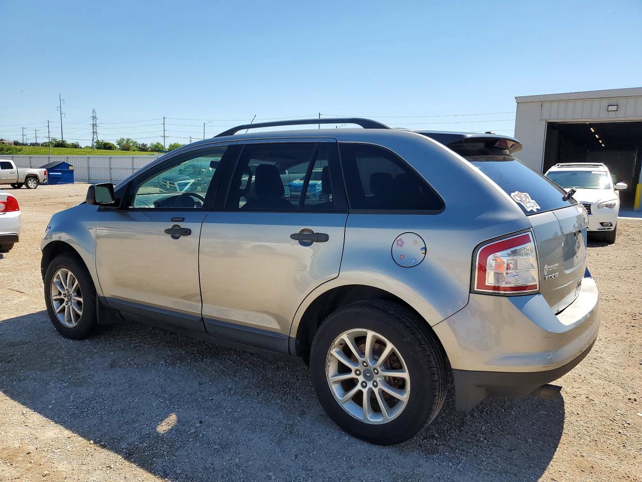 2008 Ford Edge Se Gray vin: 2FMDK36C98BA74909