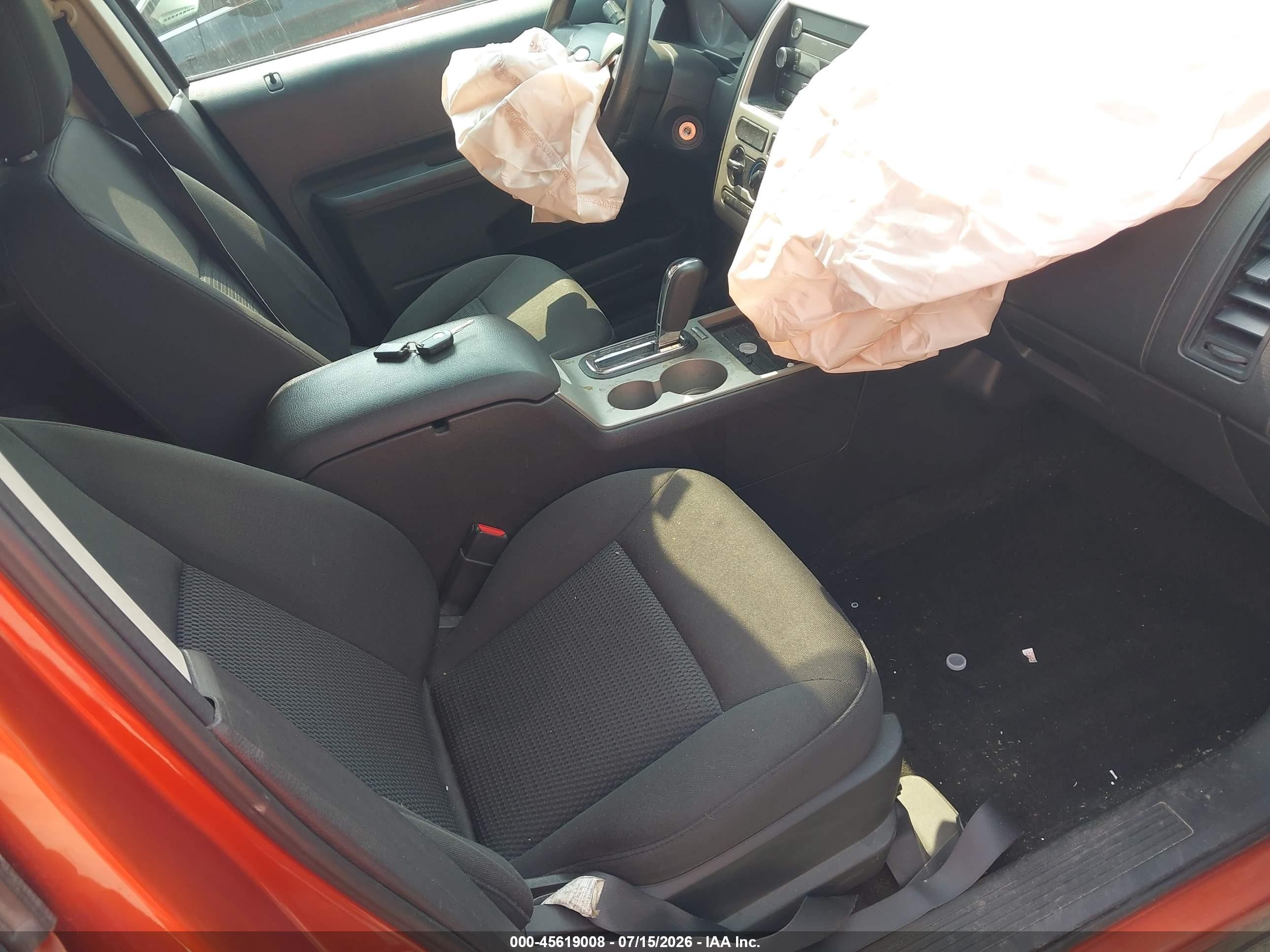 2008 Ford Edge Se Orange vin: 2FMDK36C98BA95324