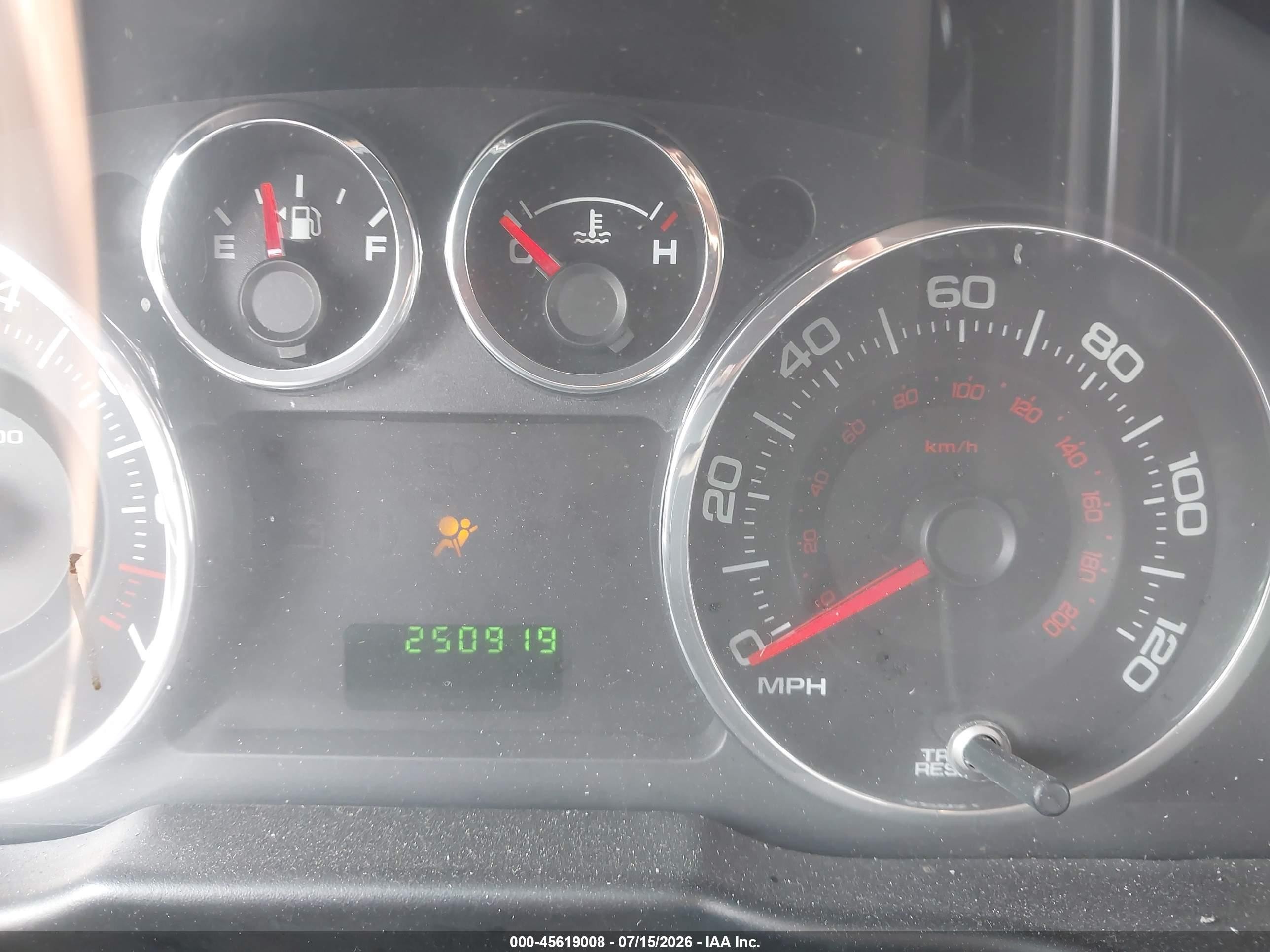 2008 Ford Edge Se Orange vin: 2FMDK36C98BA95324