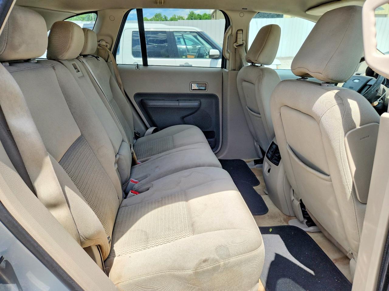 2007 Ford Edge Se Silver vin: 2FMDK36CX7BA72276