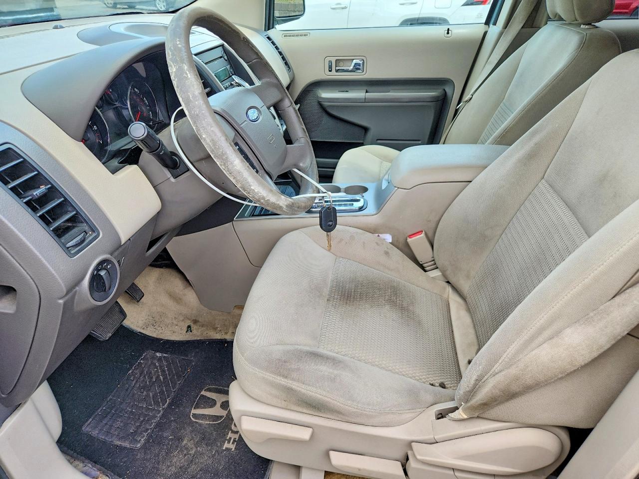 2007 Ford Edge Se Silver vin: 2FMDK36CX7BA72276