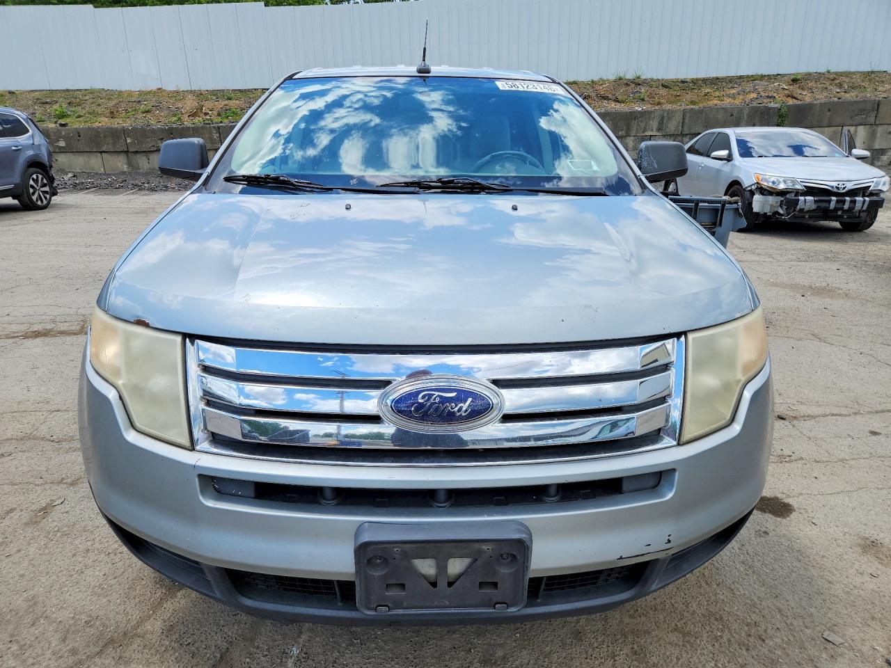 2007 Ford Edge Se Silver vin: 2FMDK36CX7BA72276