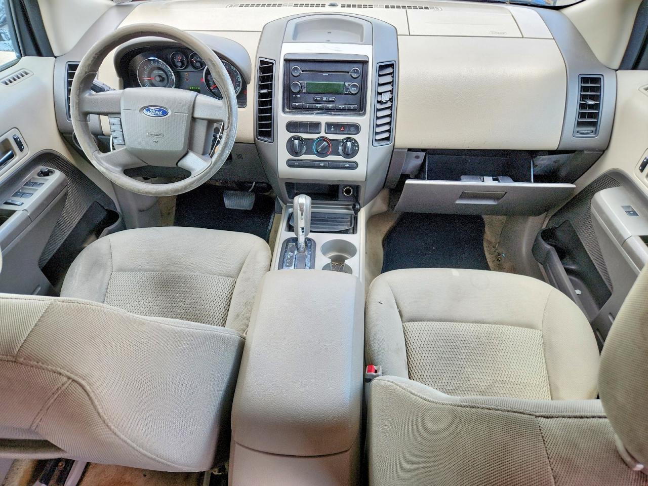 2007 Ford Edge Se Silver vin: 2FMDK36CX7BA72276