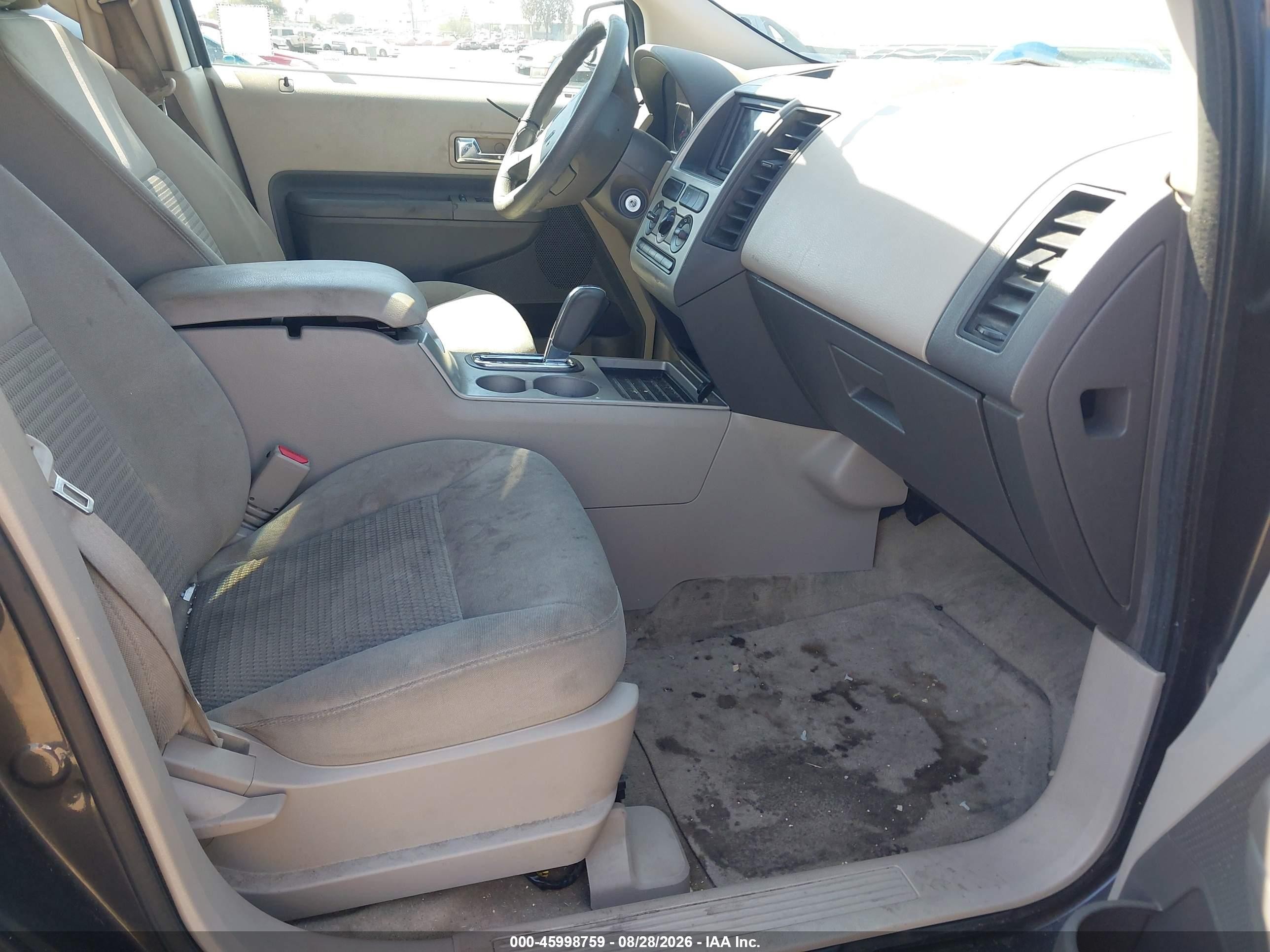 2007 Ford Edge Se Black vin: 2FMDK36CX7BB30239