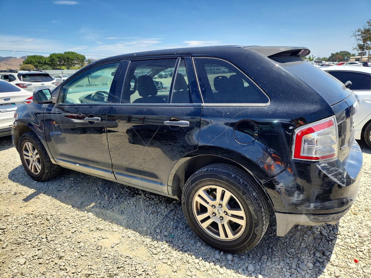 2007 Ford Edge Se Black vin: 2FMDK36CX7BB31570