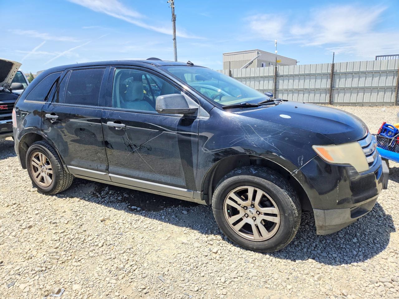 2007 Ford Edge Se Black vin: 2FMDK36CX7BB31570