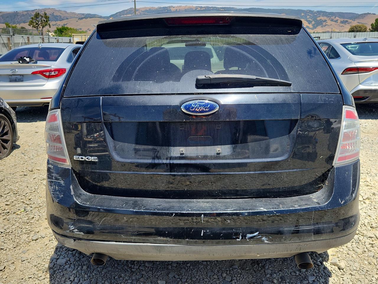 2007 Ford Edge Se Black vin: 2FMDK36CX7BB31570