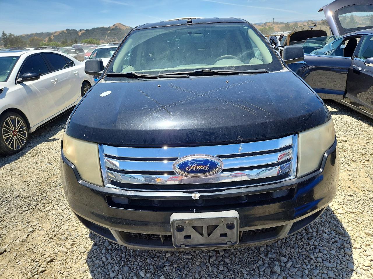 2007 Ford Edge Se Black vin: 2FMDK36CX7BB31570