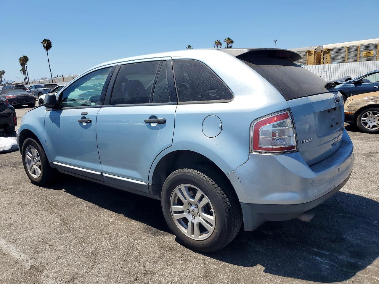 2008 Ford Edge Se Blue vin: 2FMDK36CX8BA19935