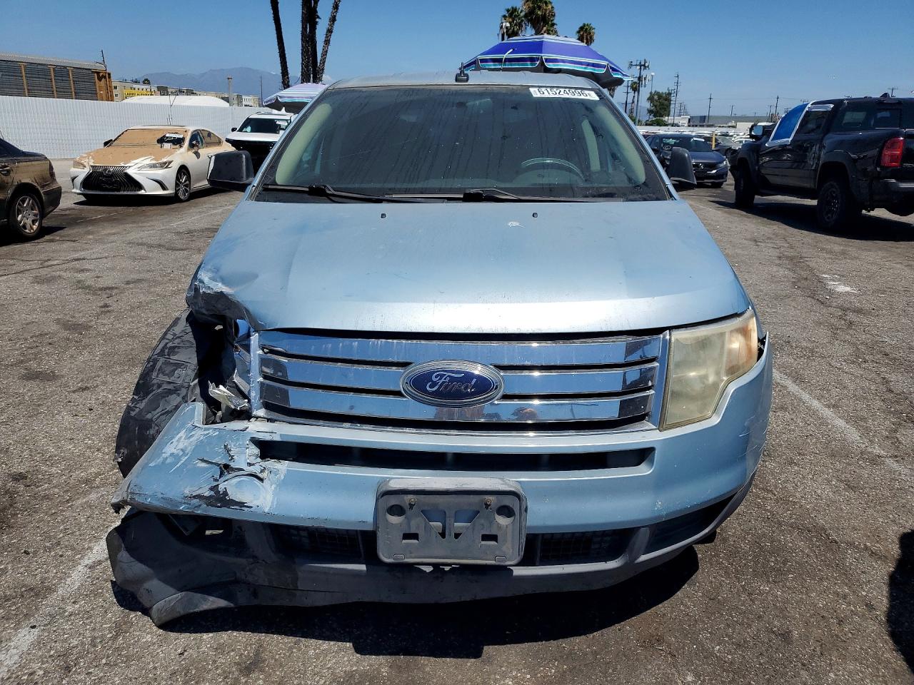 2008 Ford Edge Se Blue vin: 2FMDK36CX8BA19935