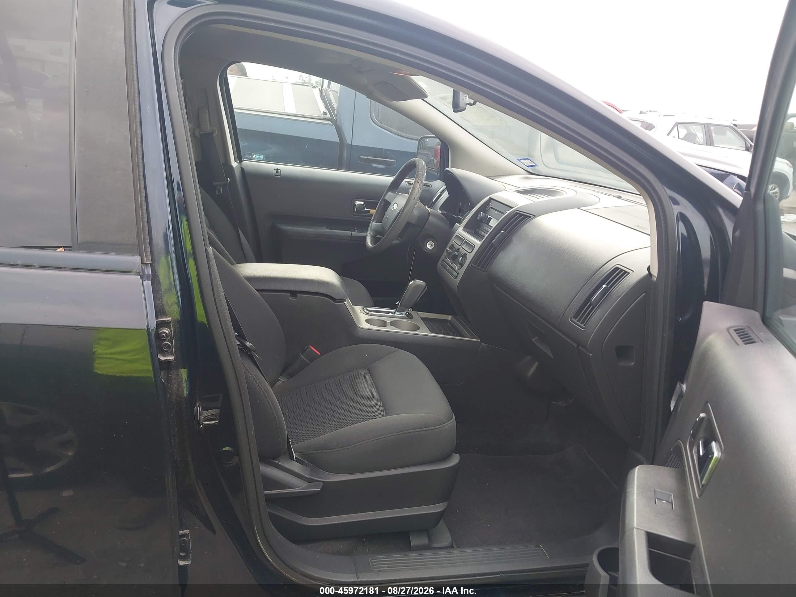 2009 Ford Edge Se Черный vin: 2FMDK36CX9BA95768