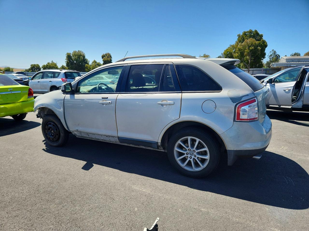 2007 Ford Edge Cream vin: 2FMDK38C07BA79511