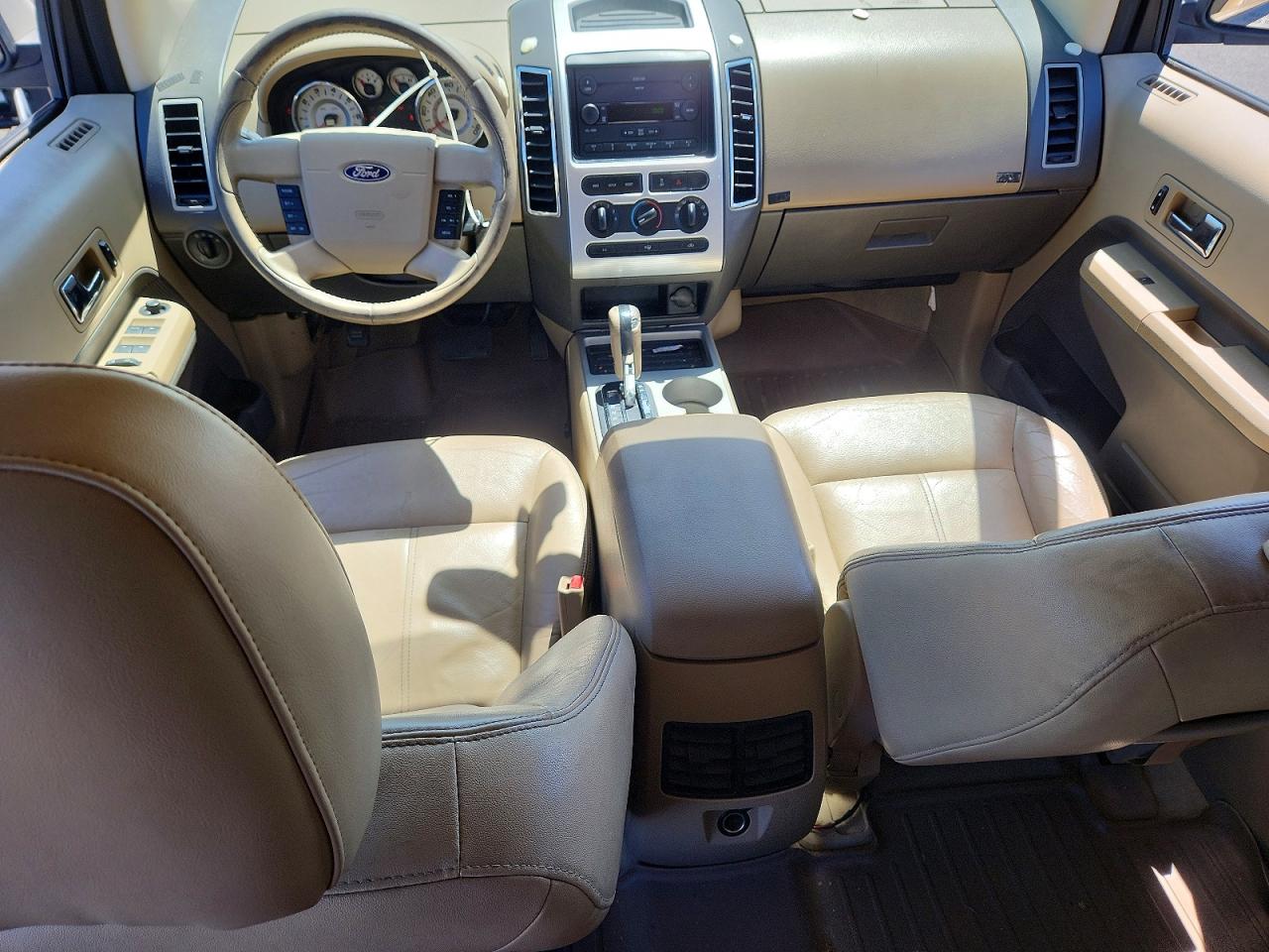 2007 Ford Edge Cream vin: 2FMDK38C07BA79511