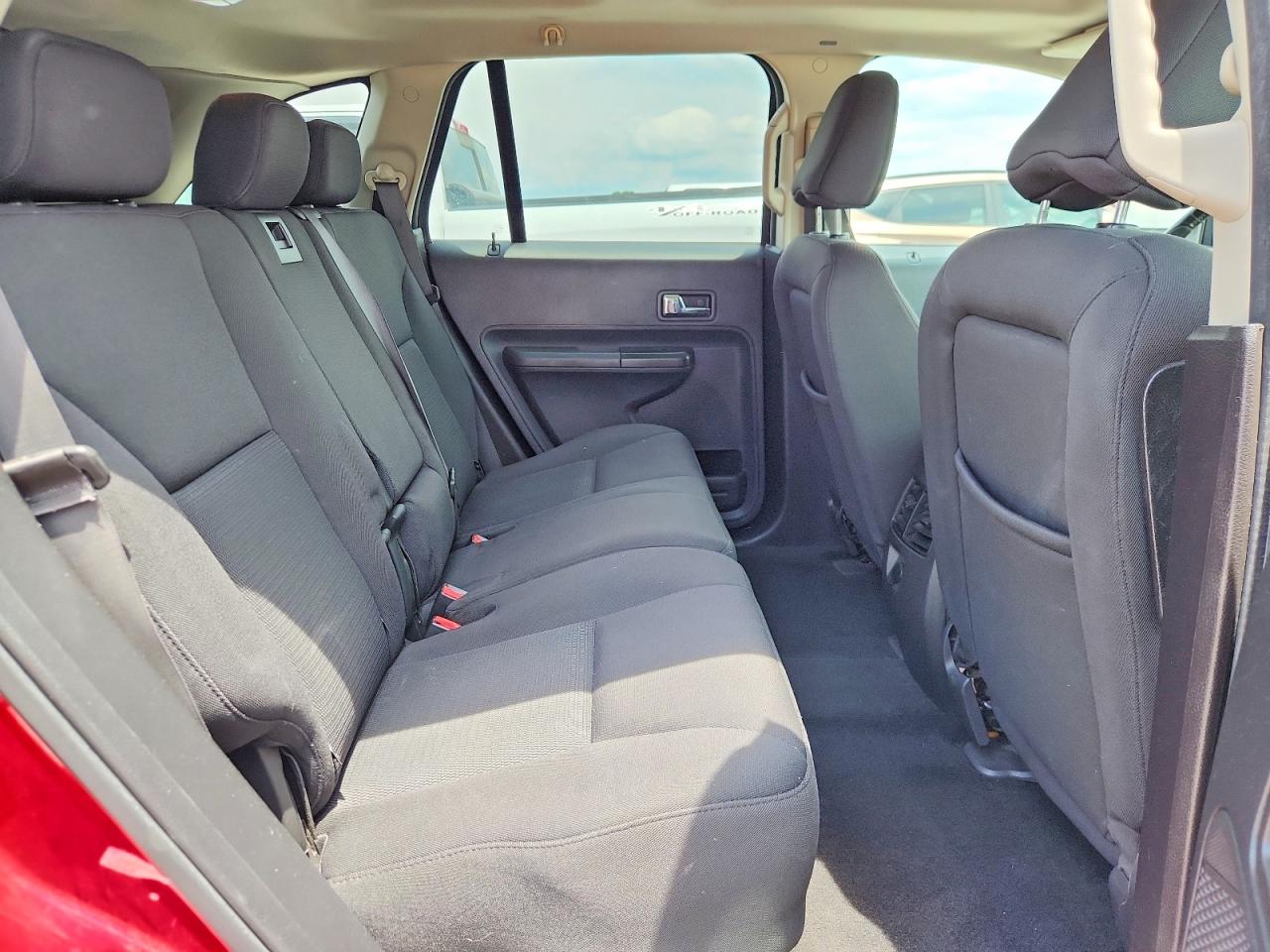 2007 Ford Edge Sel Red vin: 2FMDK38C07BA94431