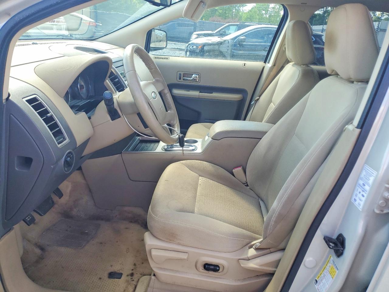 2007 Ford Edge Sel White vin: 2FMDK38C07BB54210