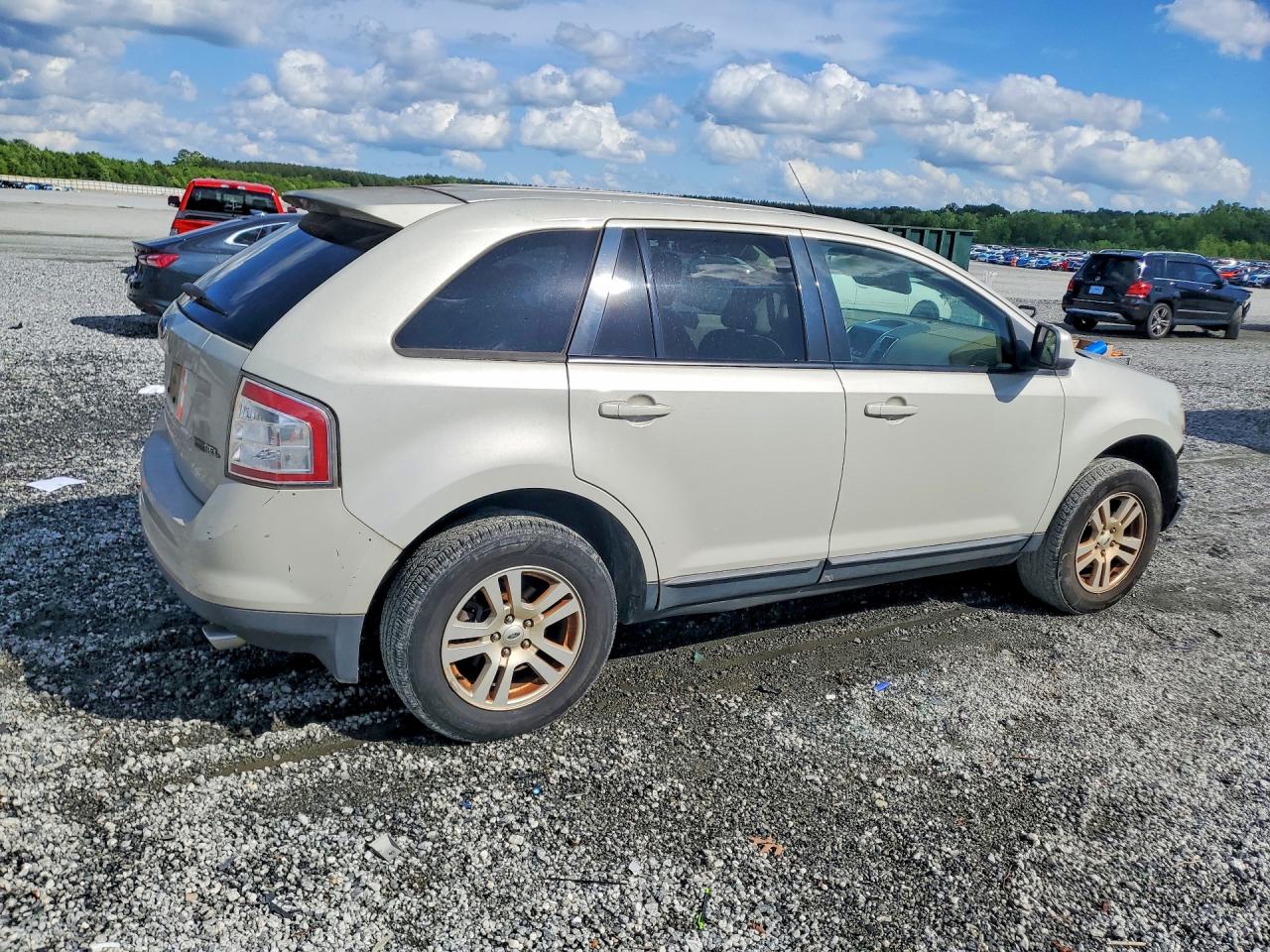 2007 Ford Edge Sel White vin: 2FMDK38C07BB54210