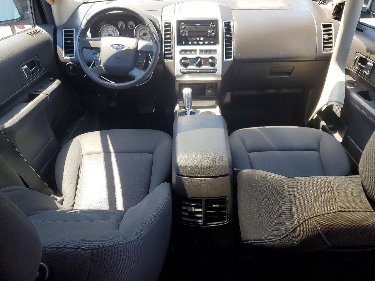 2007 Ford Edge Sel Black vin: 2FMDK38C07BB56877