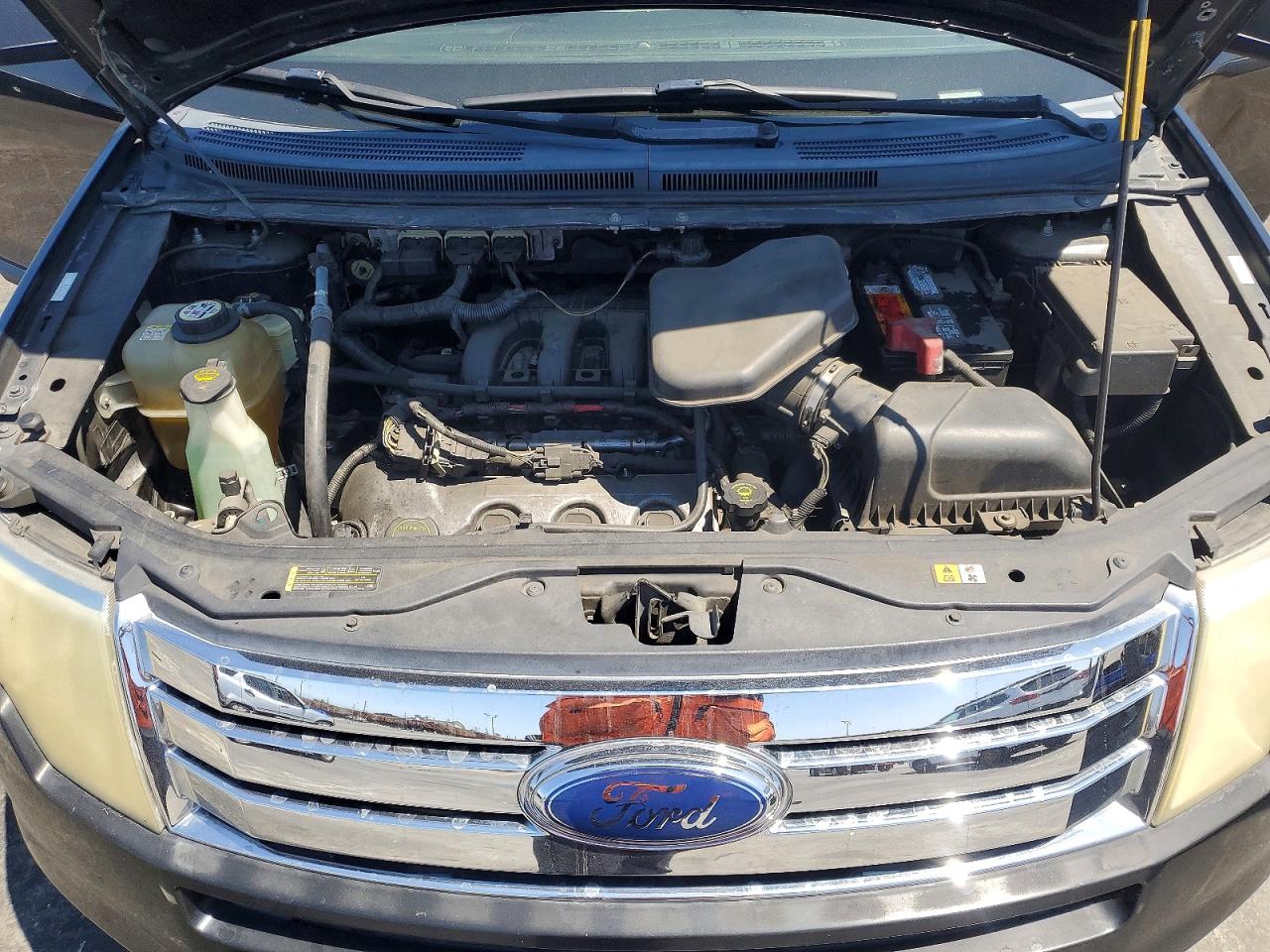 2007 Ford Edge Sel Black vin: 2FMDK38C07BB56877