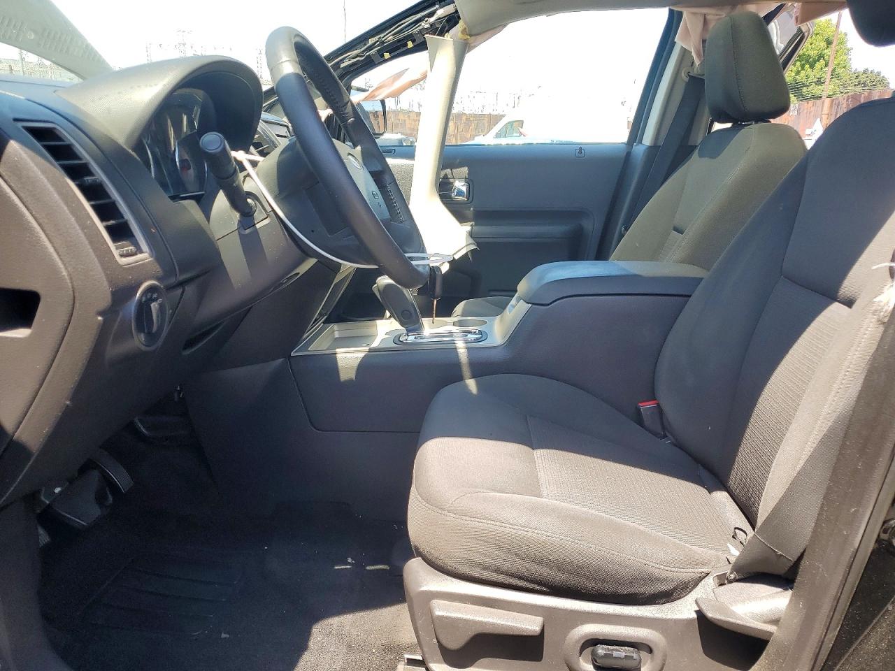 2007 Ford Edge Sel Black vin: 2FMDK38C07BB56877