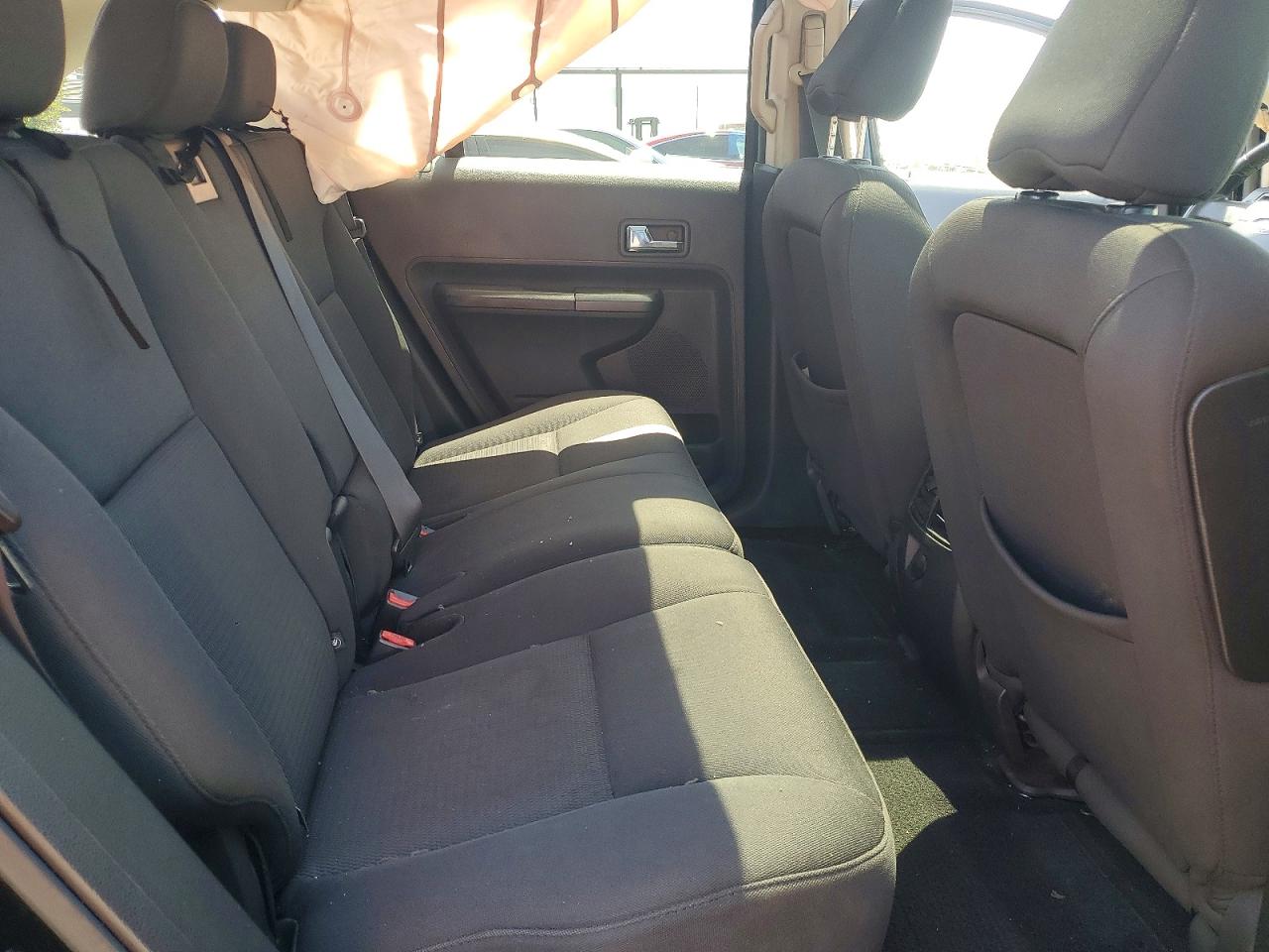 2007 Ford Edge Sel Black vin: 2FMDK38C07BB56877