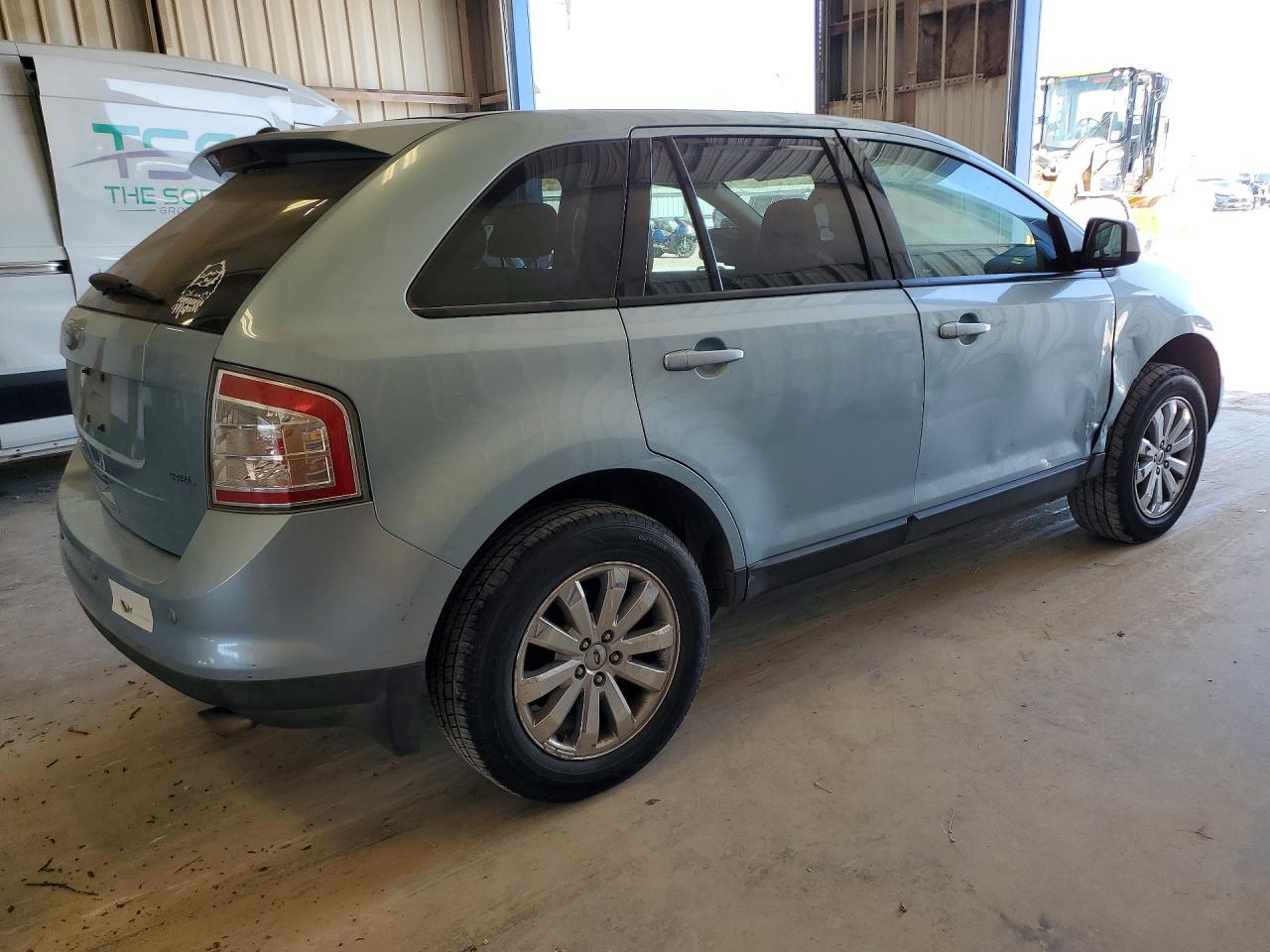 2008 Ford Edge Sel Blue vin: 2FMDK38C08BA54240