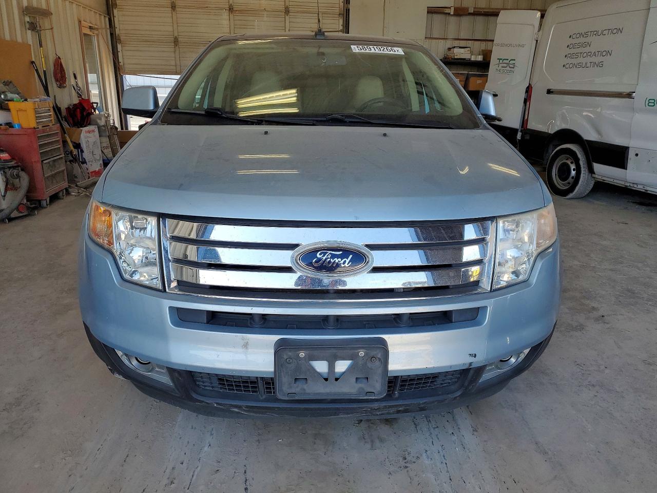 2008 Ford Edge Sel Blue vin: 2FMDK38C08BA54240