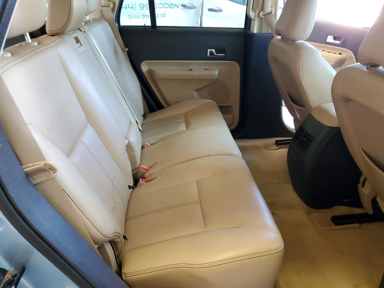 2008 Ford Edge Sel Blue vin: 2FMDK38C08BA54240