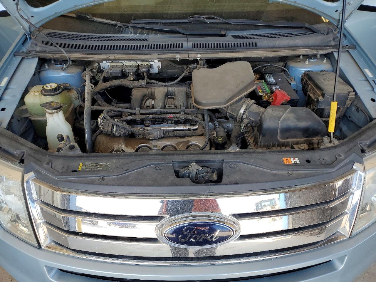 2008 Ford Edge Sel Blue vin: 2FMDK38C08BA54240