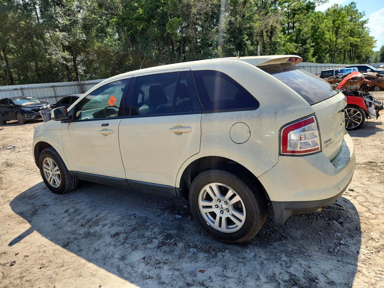 2008 Ford Edge Sel Cream vin: 2FMDK38C08BA55694