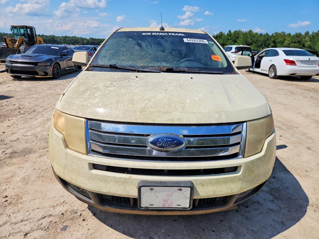 2008 Ford Edge Sel Cream vin: 2FMDK38C08BA55694